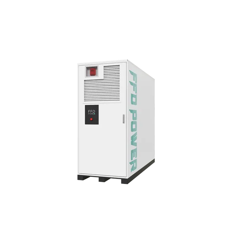 FFD Power Galaxy-Serie kompakter Energiespeicherschrank mit integrierter intelligenter Überwachung für kommerzielle Nutzung.